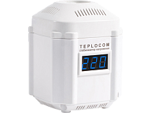 Стабилизатор сетевого напряжения Teplocom ST-222/500-И (220В, 222ВА, Uвх.145-260В) индикация