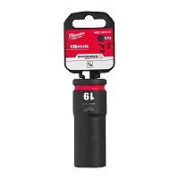 Головка Milwaukee 1/2&quot; ударная удлиненная SHOCKWAVE 19мм