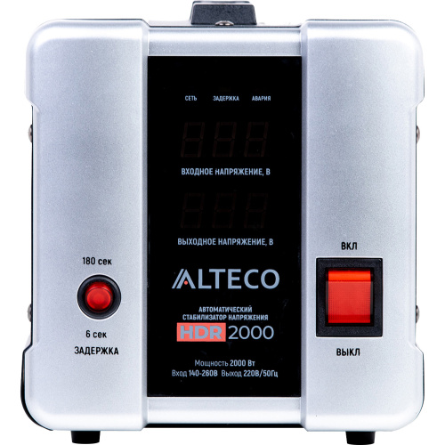 Стабилизатор напряжения ALTECO автоматический HDR 2000