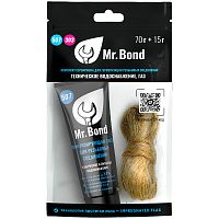 Комплект из пасты 70гр и льна 15гр QS® Mr.Bond® 507, 85гр